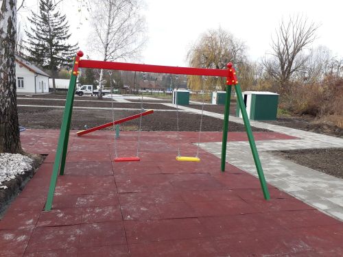 Kétüléses hintaállvány (fém)