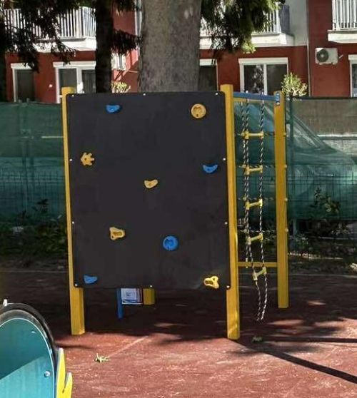 Négyszög mászóka (fém)